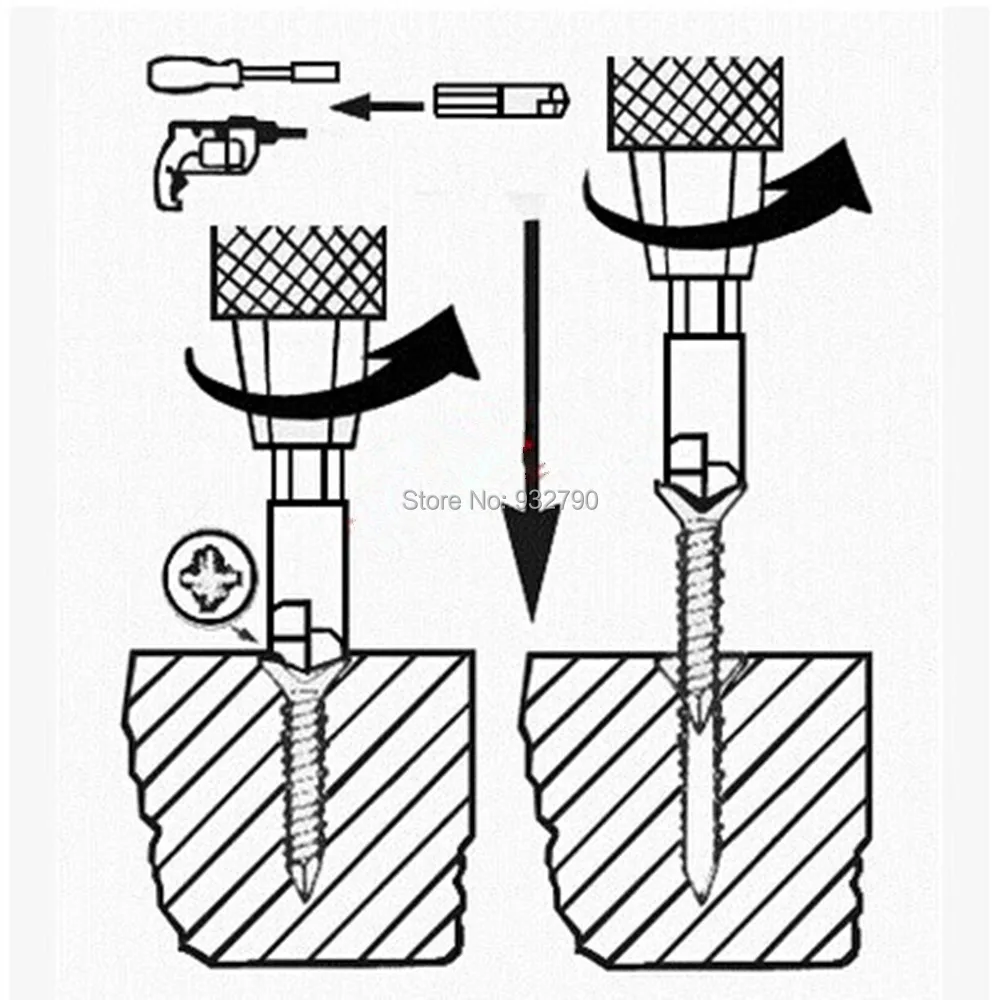 Фото Новый 4 Шт. HSS4241 Ti Винт Extractor Easy Out Дрель И Набор Направляющих Сломанной Ржавые Новый 4 Шт. HSS4241 Ti Винт Extractor Easy Out Дрель И Набор Направляющих Сломанной Ржавые