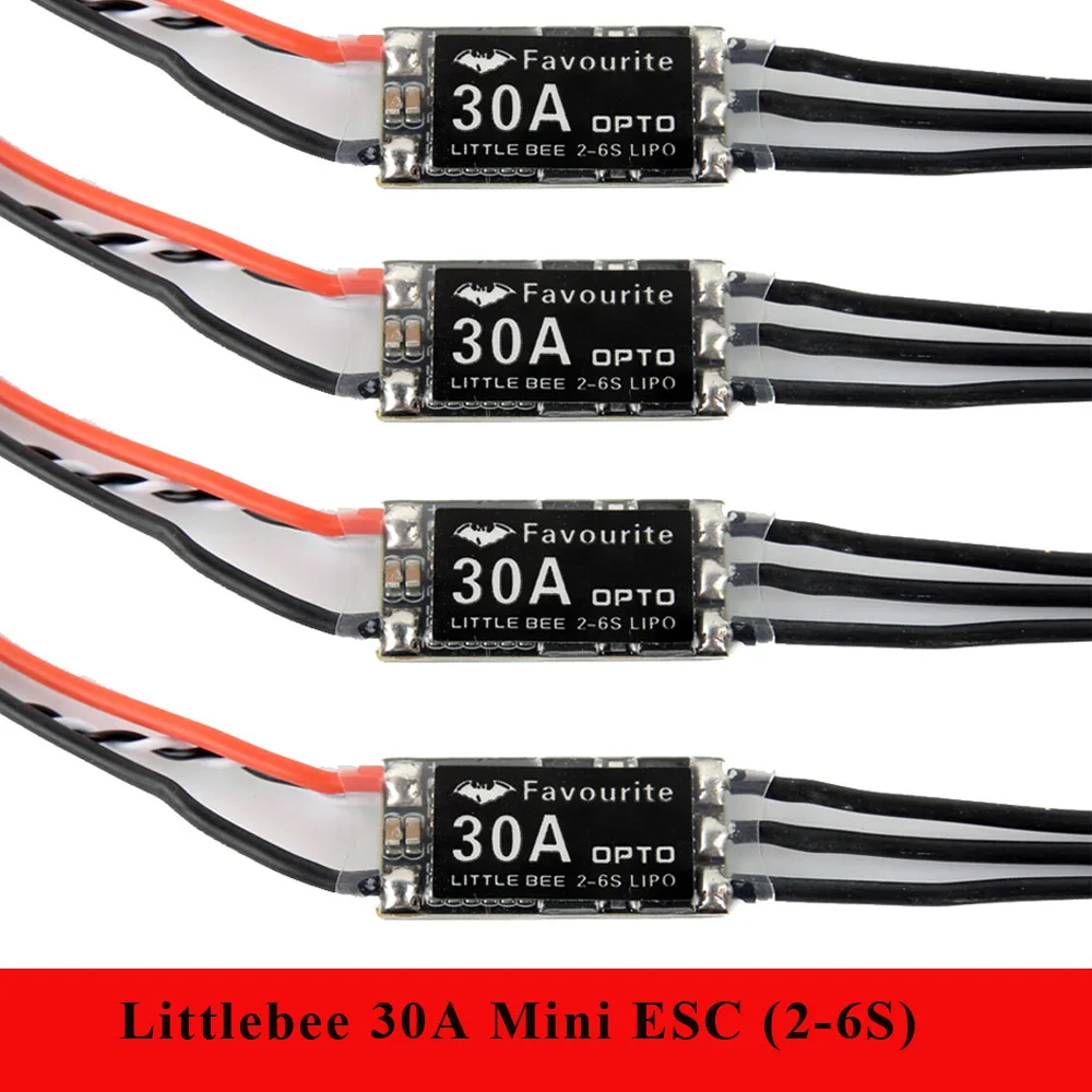 4 шт. любимая маленькая пчела littlebee 30a ESC (2 6S) опто для многороторного квадрокоптера