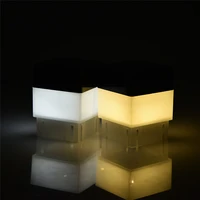 new arrivals solar light outdoor fashion square solar wall light garden lights fence lamp camping lamp bar table lamp
