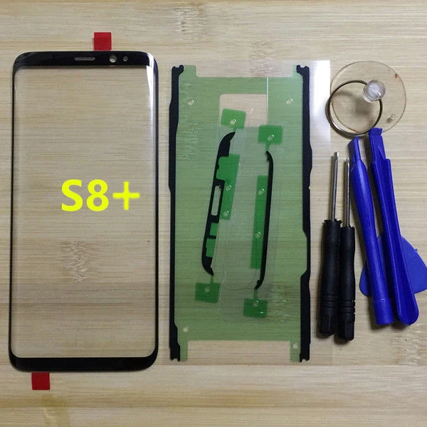 For Samsung Galaxy S8 Plus G955 G955F G955FD G955V G955S Original Phone Touch Screen Front Outer Glass Panel Replacement