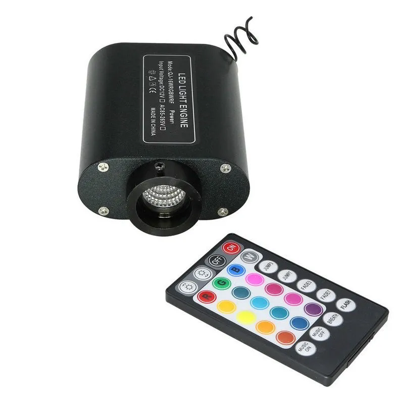 Пульт дистанционного управления 12W Аудио свет двигатель RGBW 12V + 300pcs 0 75mm(D.) Комплект