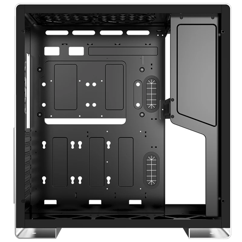 JONSBO U5 ATX шасси(все алюминиевый корпус/Поддержка 240 холодного ряда/Задняя линия/длинная графика/двухстороннее стекло сбоку через