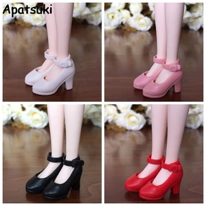 4 парыЛот туфли на высоком каблуке для модели 16, модная обувь для куклы Licca, мини-туфли для Момоко 16, аксессуары для шарнирных кукол
