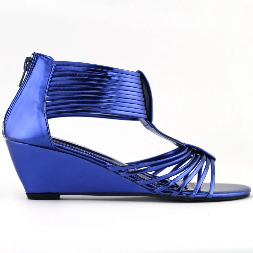 

LF30501 Sexy Strappy Gladiator Wedge EVE Sandals Shoes