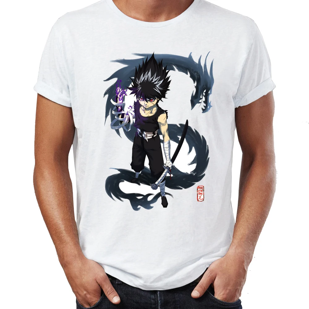 Мужская футболка с принтом Yu Hakusho Hiei | одежда