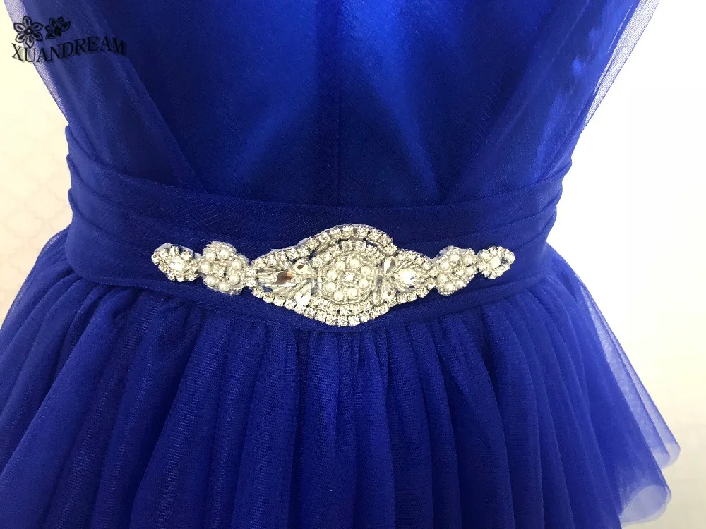 Настоящее вечернее платье, vestidos-de-fiesta, элегантное, v-образный вырез, высокое качество, быстрая, несколько слоев, королевский синий, вечернее платье