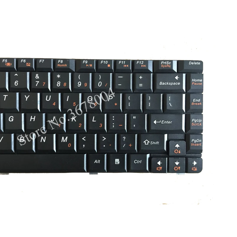Новая клавиатура для ноутбука США lenovo G460 G460A G460AL G465 G465A US клавиатура черный