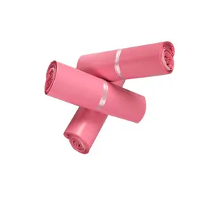 Новые Плотные 14 проволочных розовых курьерских пакетов, матовые самозапечатывающиеся клейкие пакеты для хранения, матовые почтовые конверты