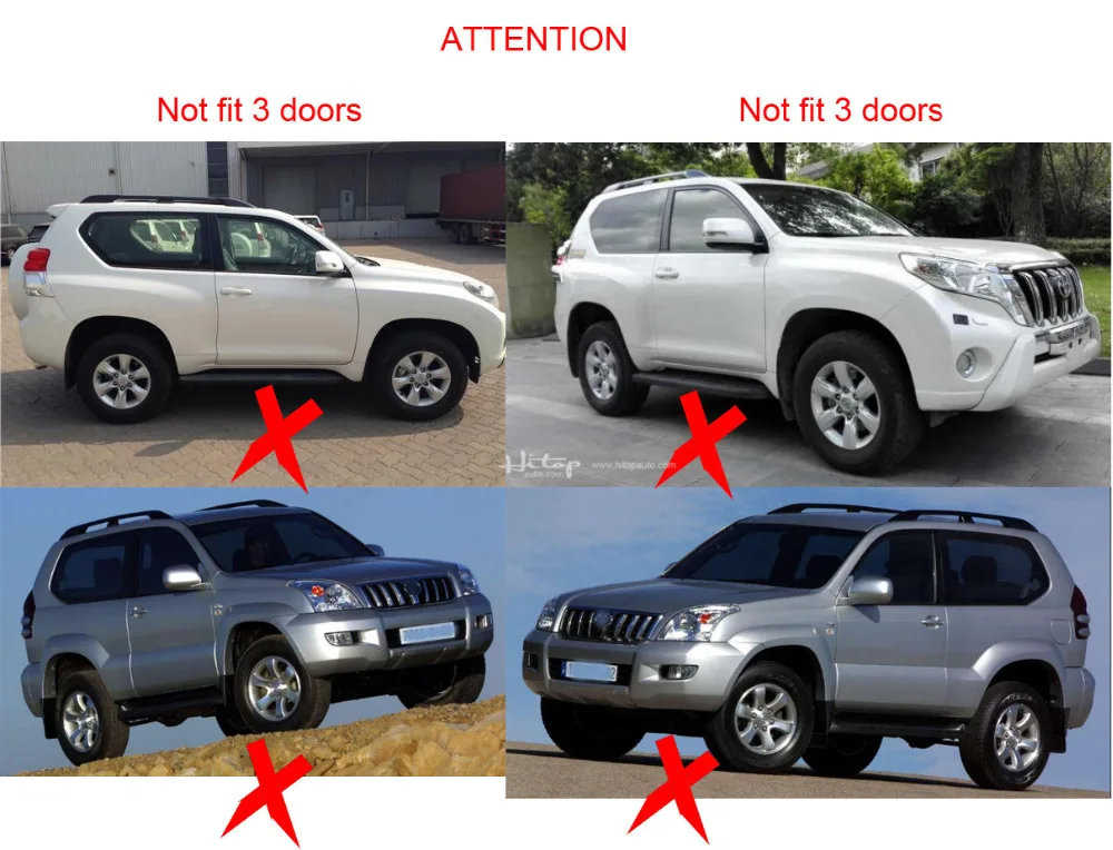 Горячий багажник на крышу рейка для Toyota Land Cruiser prado 120 150 серии FJ120 FJ150 KDJ120 KDJ150 LC KZJ GRJ RZJ UZJ TRJ LJ и т. Д