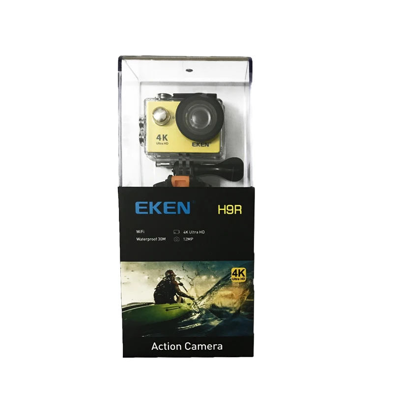 Экшн-камера eken H9R H9 Ultra HD 4 K, Спортивная видеокамера с дистанционным управлением, Wi-Fi, мини-камера на шлем go extreme pro, 2,0 дюймов, 170D для радиоуправляемого дрона