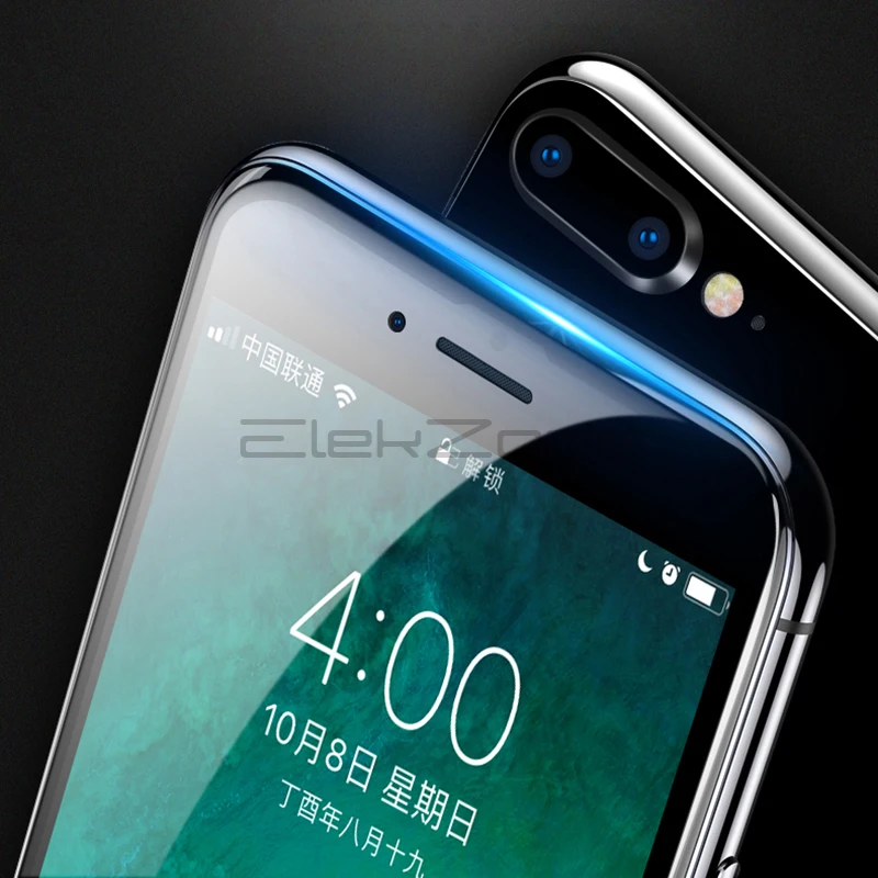 Закаленное стекло с полным покрытием для iPhone 7 8 6 6s Plus X Защитная пленка 6S защитное