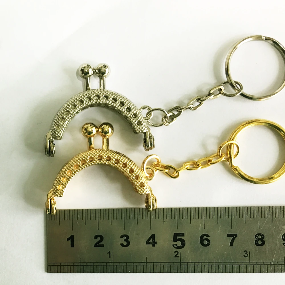 Мини-сумка для монет 4 см рамка кошелька сделай сам с кольцом ключей и пряжкой