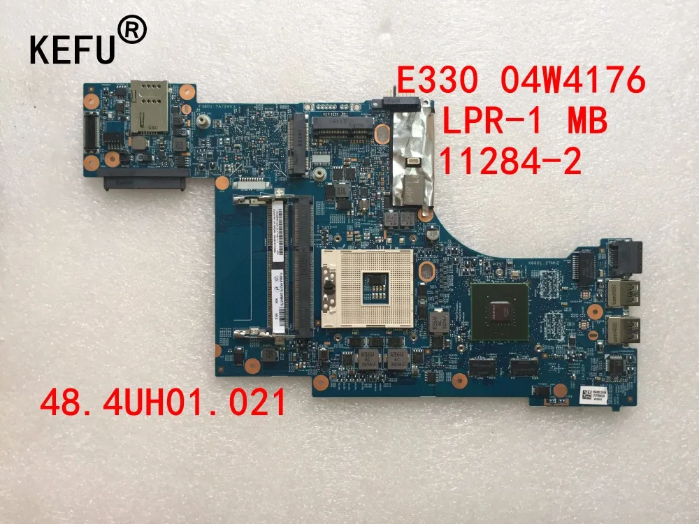 04W4176 KEFU материнская плата для ноутбука Lenovo ThinkPad e330 LPR-1 11284-1 48.4UH01.011 100% тестирование
