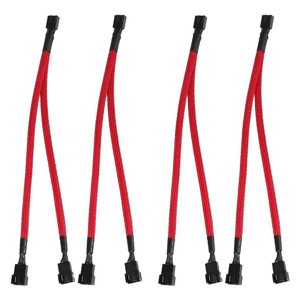 4Pin компьютерное расширение материнская плата сплиттер вентилятор кабель