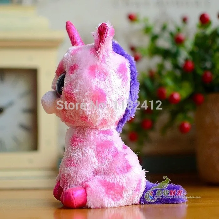 Плюшевая игрушка единорог Wishful Magic Fantasia Pixy Harmonie Diamond Candy Cane Horse большие глаза мягкие животные 15 см