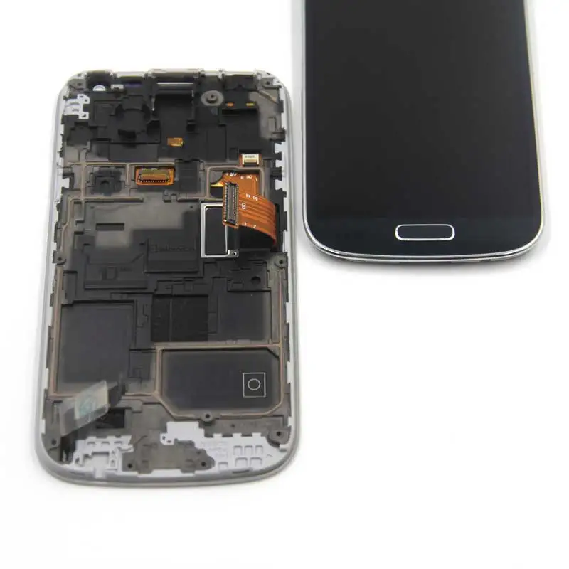 Синий для Samsung Galaxy S4 Mini i9190 i9195 ЖК-дисплей сенсорный экран дигитайзер в сборе с