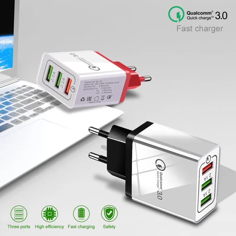 Быстрое зарядное устройство USB 3 0 магнитное для iphone 5 6 7 8 plus X XS MAX XR Samsung Xiaomi Moto 8Pin Micro