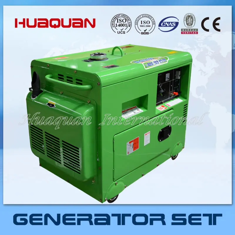 5kw однофазный silent дизель-генераторной установки