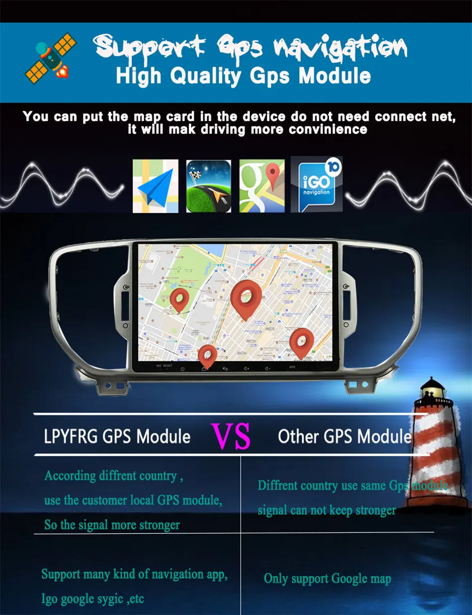 Android 10,0 Восьмиядерный автомобильный dvd-плеер для KIA sportage ips автомобильный ПК gps навигация 2 din стерео видео головное устройство