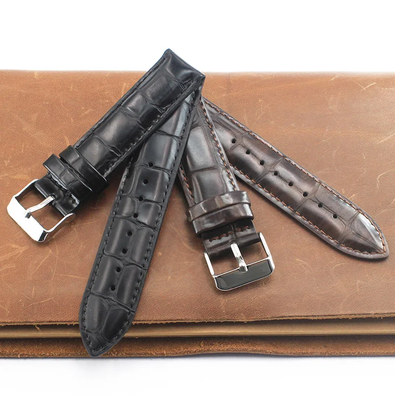 Аксессуары для часов кожаный ремешок с узором в виде камня 18 мм 20 подходит всех