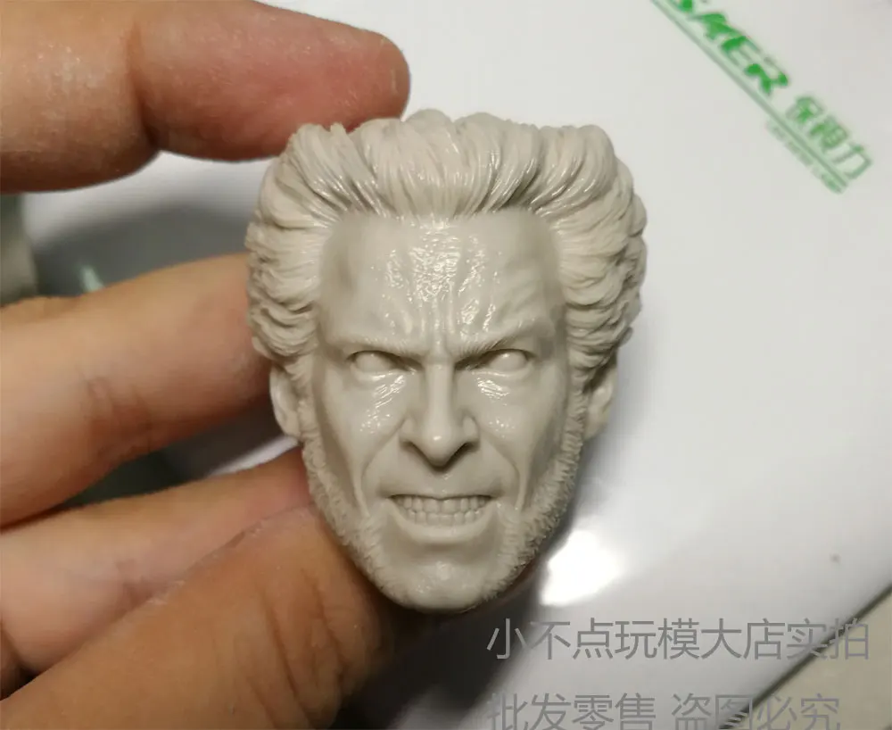 1/6 весы пустая голова Росомаха Хью Джексон скульптура X Men последний стенд