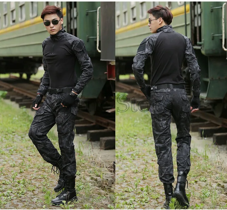 Военная камуфляжная форма армейские брюки США для страйкбола пейнтбола