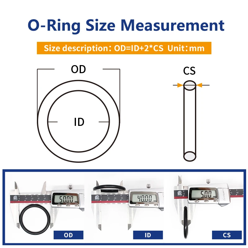 

5PCS/lot Black FKM Rubber fluororubber O-rings Seals CS3.5mm OD21/22/23/24/25/26/27/28/29/30*3.5mm ORing Seal Gasket Ring Washer