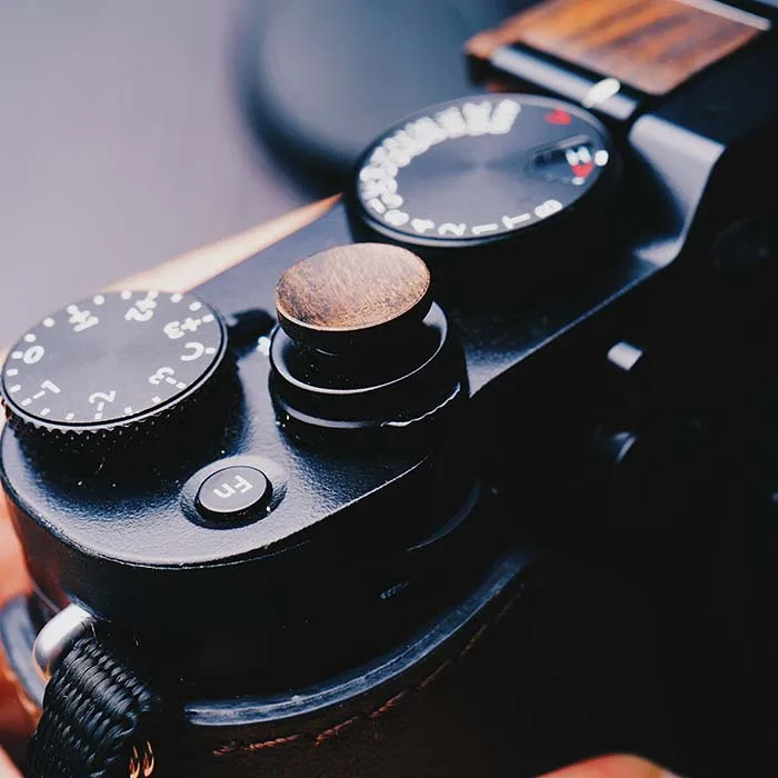 Деревянная кнопка спуска затвора для Fuji XT2 XT10 XT20 X PRO2 X100F FujiFilm|Пульты и триггеры| |