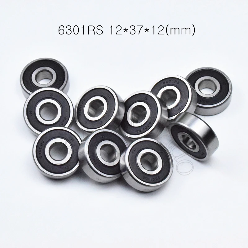 6301RS 12*37*12 (мм) 1 шт. подшипники 6301 подшипник с глубоким желобом из хромистой