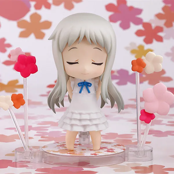 Honma Meiko Menma Cute Nendoroid#204 Anohana That Flower ПВХ фигурка Коллекционная модель игрушки