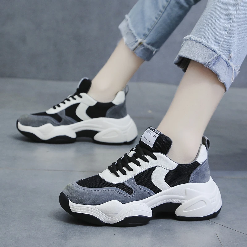 Rimocy/Женская обувь на платформе дышащие кроссовки Mujer 2019 tenis feminino повседневная для