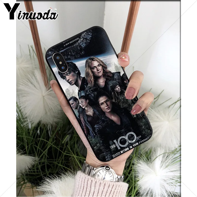 Чехол для телефона Yinuoda мягкий силиконовый чехол из ТПУ серии 100 iPhone 8 7 6 6S Plus 5 SE XR X