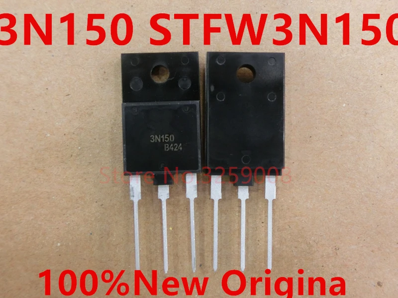 

3N150 STFW3N150 3A/1500V 10piece IGBT 100%new original application inverter