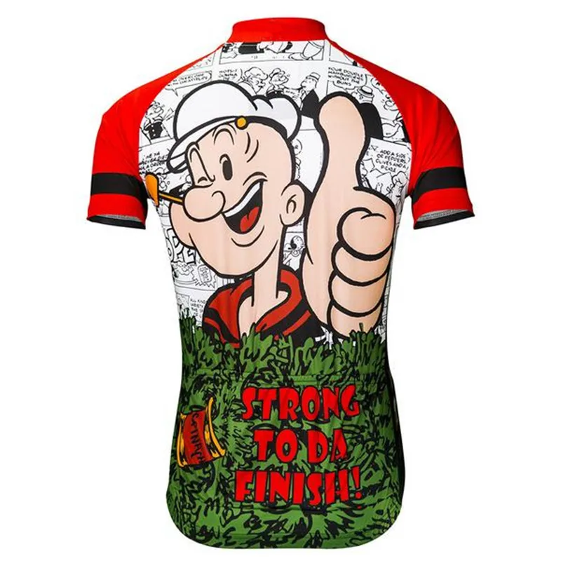 Мужские майки для велоспорта Popeye 2020 летняя одежда с короткими рукавами MTB