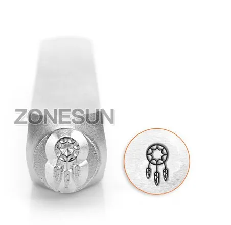 5 7mm ZONESUN твердость регулируемые украшения Пряжка хит штамп инструмент кольцо браслет серьги стальной пробойник форма для выпечки - Цвет: 5 7mm