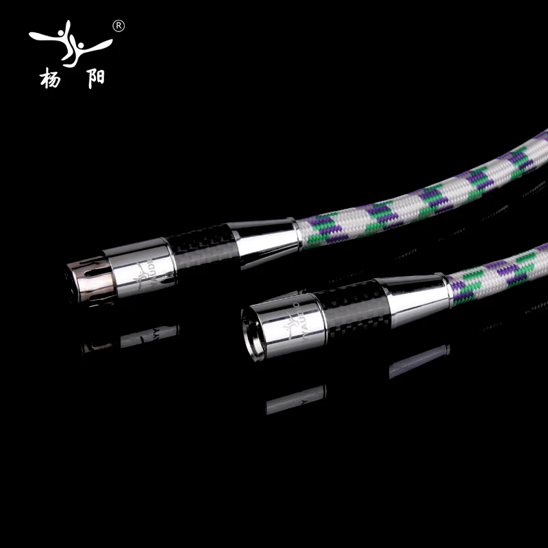 YYAUDIO одна пара C2 Hifi XLR кабель высокого качества OCC 2 аудио папа мама|audio cable|xlr cablexlr xlr