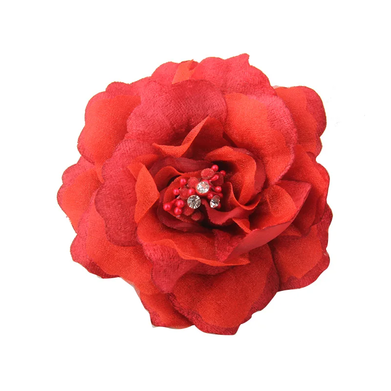 Женская Классическая Брошь В Виде Цветка из ткани на заколке|Броши| |