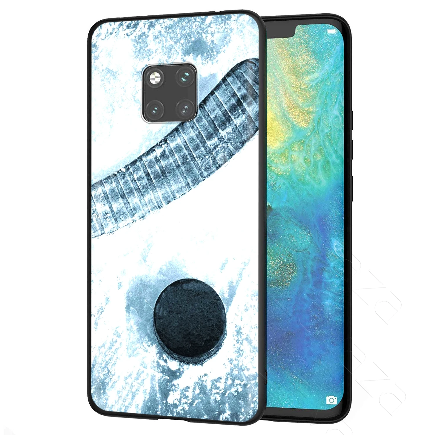 Спортивный чехол Lavaza Ice Hockey Rink для Huawei Mate Y7 Y9 P8 P9 P10 P20 P30 P40 Max Lite Pro P Smart Mini |