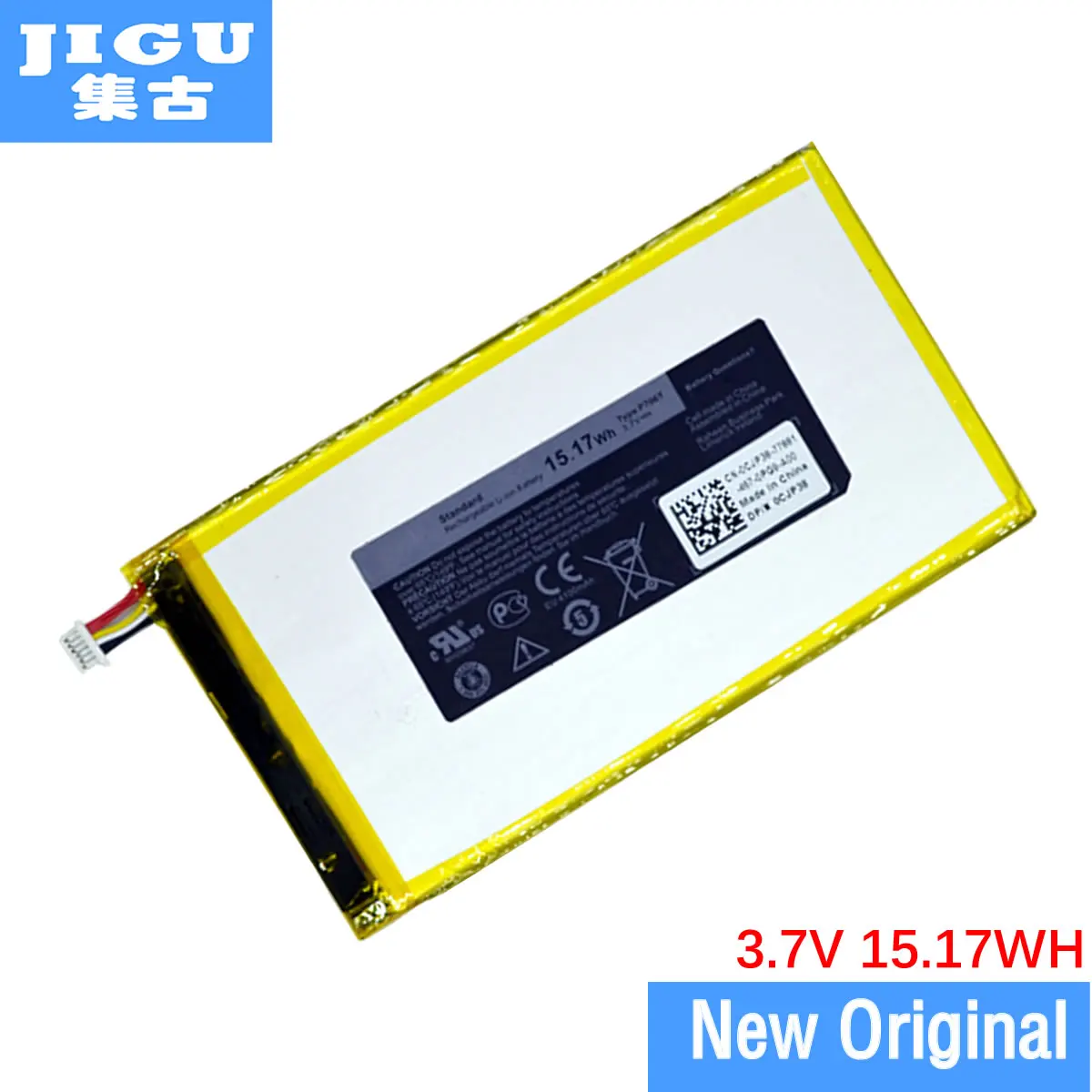 Аккумулятор для ноутбука JIGU 0CJP38 CJP38 P706T DELL Venue 7 8 3730 T02D 3830 дюймов | Компьютеры и офис