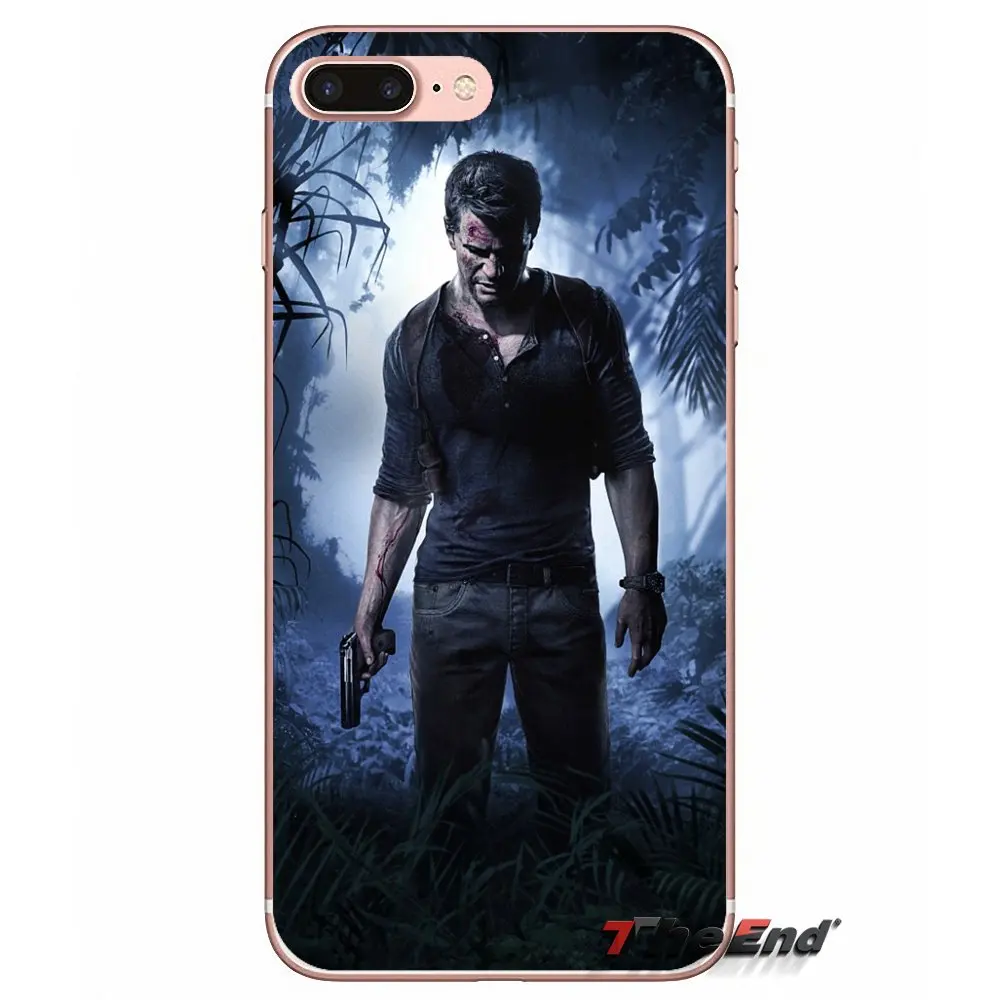 NECA Uncharted 4 A tief end NATHAN DRAKE для iPhone X 4S 5 5S 5C SE 6 6S 7 8 Plus Samsung Galaxy J1 J3 J5 J7 A3 A5 2016 2017|for iphone|galaxy