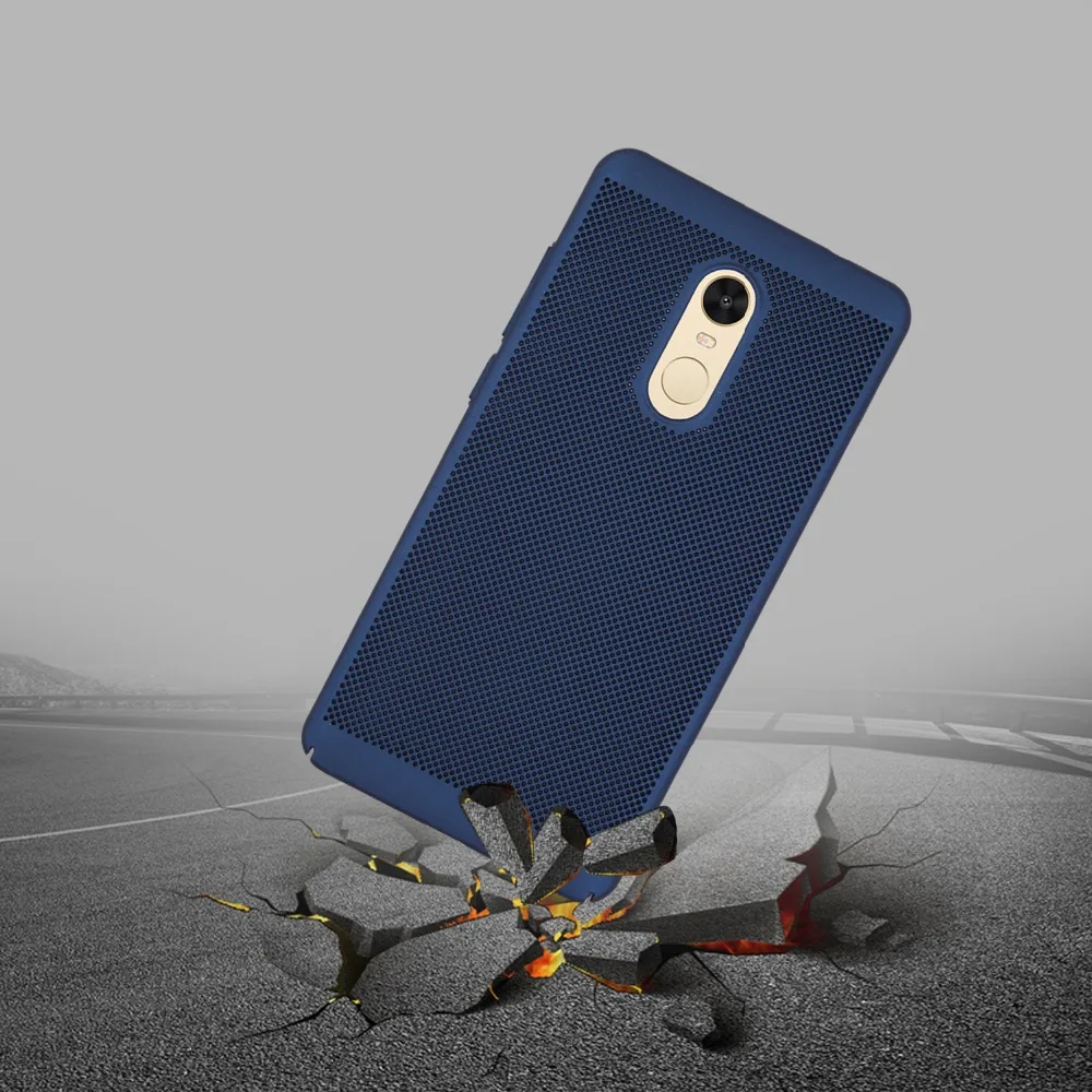 Чехол для Xiaomi Redmi Note 4/Note 4X/Note 3 5 &quotTPU Прозрачная Жесткая задняя крышка теплоотвод