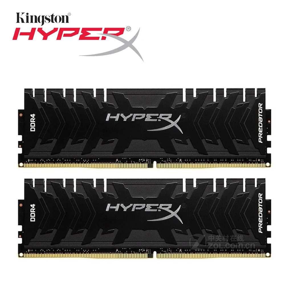 Kingston HyperX Predator Black 16 Гб 3000 МГц DDR4 CL15 DIMM XMP HX430C15PB3/16 память оперативная Память ddr4 для рабочего стола памяти Ram