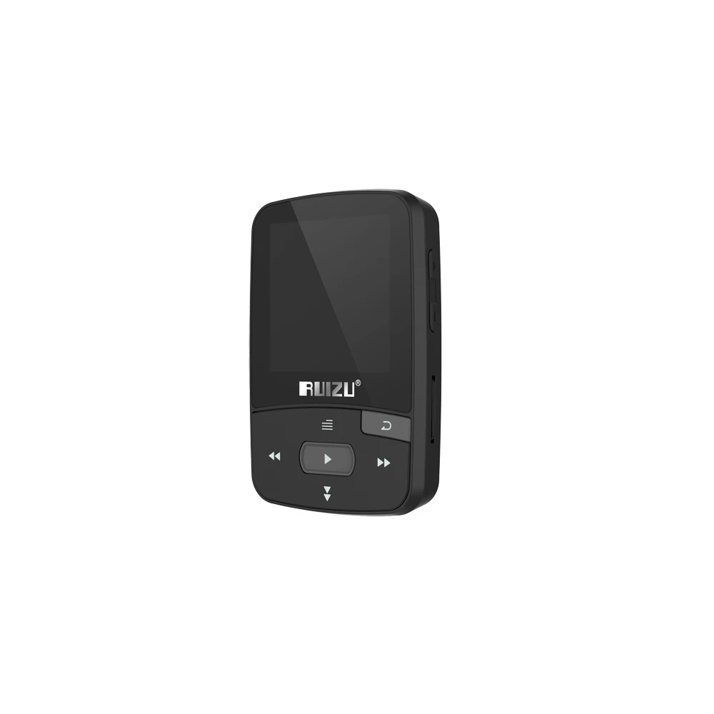 Мини mp3-плеер Ruizi X50 Bluetooth Музыка Mp 3 с радио спорт аудио цифровой Hi-Fi экран Fm Flac Usb 16 Гб