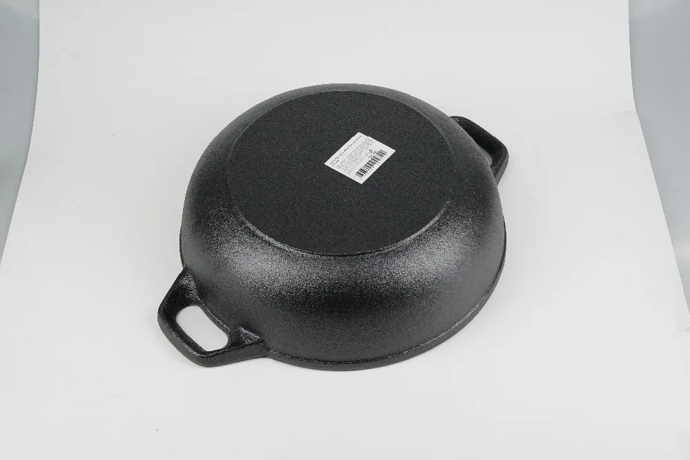 КАЗАН ЧУГУННЫЙ VETTA D 30 Х 8 5см со стеклянной крышкой|frying pan|pan pandiamond frying pan |