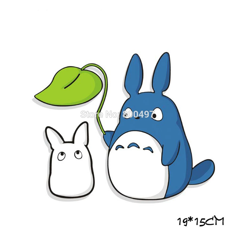 Автомобильный Стайлинг мультфильм прекрасный кот Тоторо автомобильные наклейки