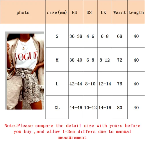 Женские шорты из змеиной кожи с высокой талией стильный ремень галстуком