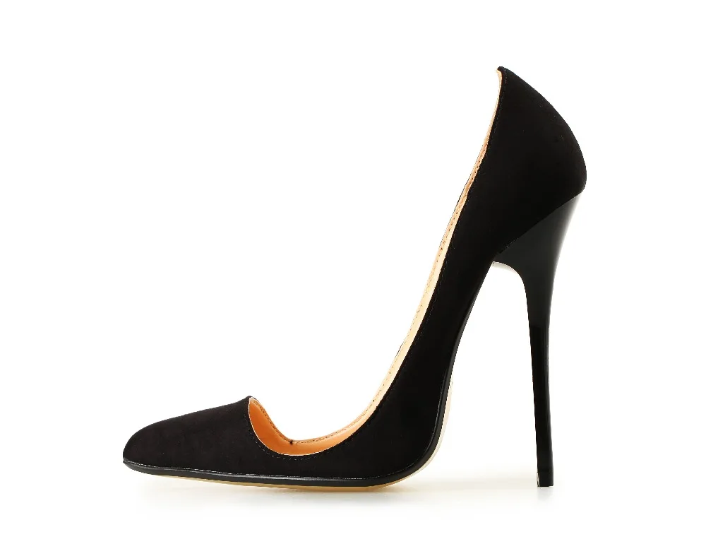 HSM/Большие размеры: 40-47, 48, 49, zapatos mujer, туфли-лодочки с острым носком, комплект из двух предметов, CD, женские свадебные туфли на ультравысоком тонком каблуке 14 см
