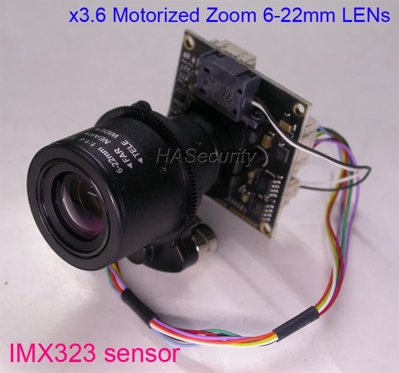Модуль PCB для камеры видеонаблюдения Sony IMX323 NVP2440 с моторизованным увеличением и