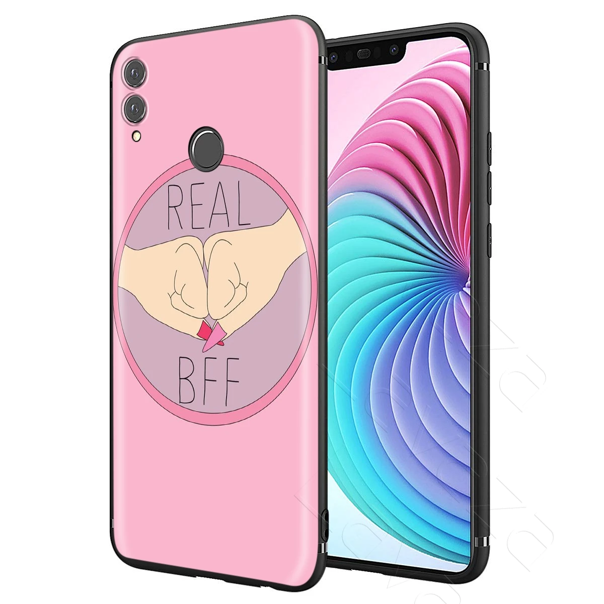Lavaza Girls Best Friends BFF Case for Huawei Mate Y7 Y9 P8 P9 P10 P20 P30 P40 Max Lite Pro P Smart Mini |