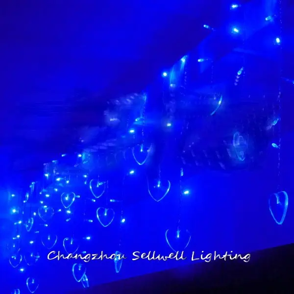 GOOD!Festival lighting entrance separate showcase store decoration 0.5*4m blue ice bar lamp H211